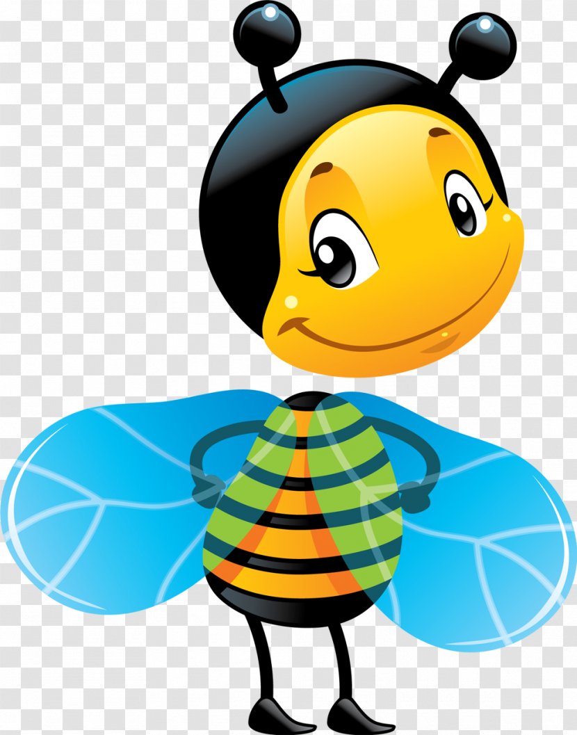 Honey Bee Clip Art Drawing Child Transparent PNG