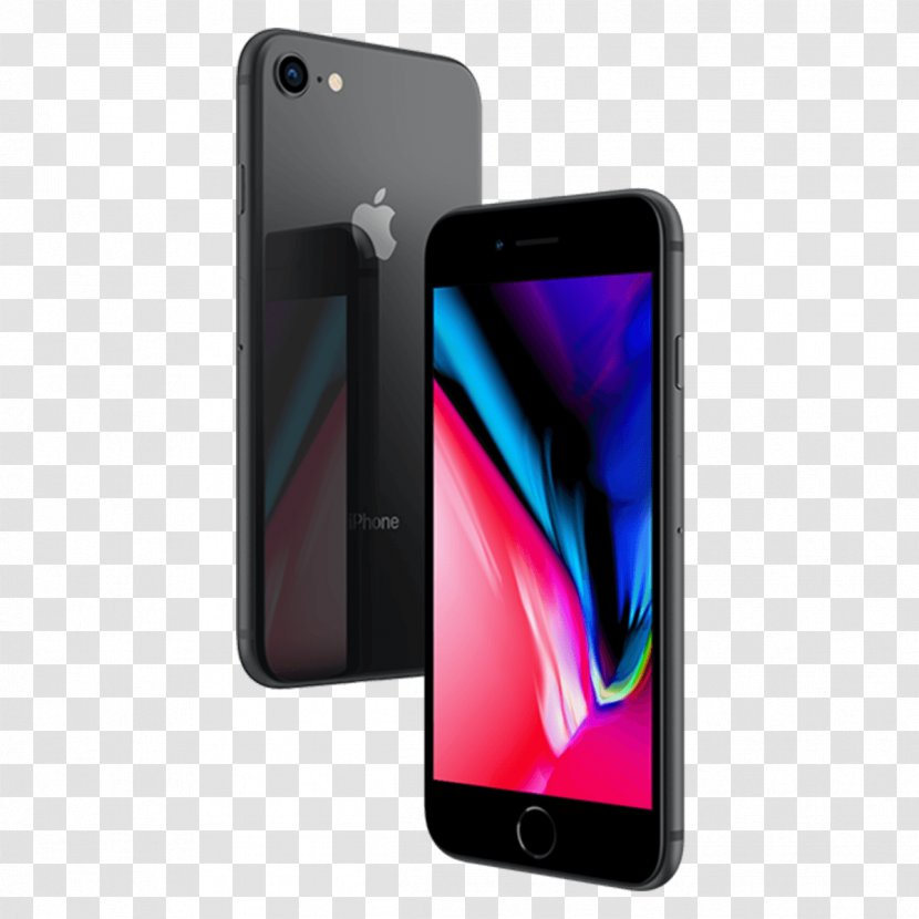 IPhone 8 Plus Telephone Apple Smartphone - Mobile Phone Case Transparent PNG