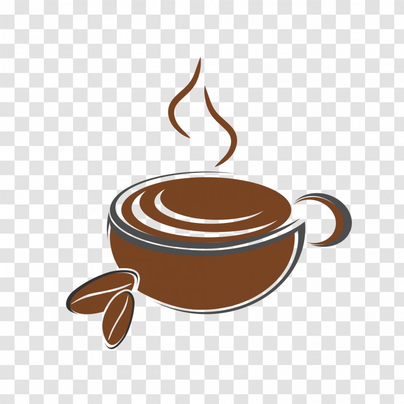 Coffee Cappuccino Ristretto Cafe Logo - Interior Design Services - Vectors Transparent PNG