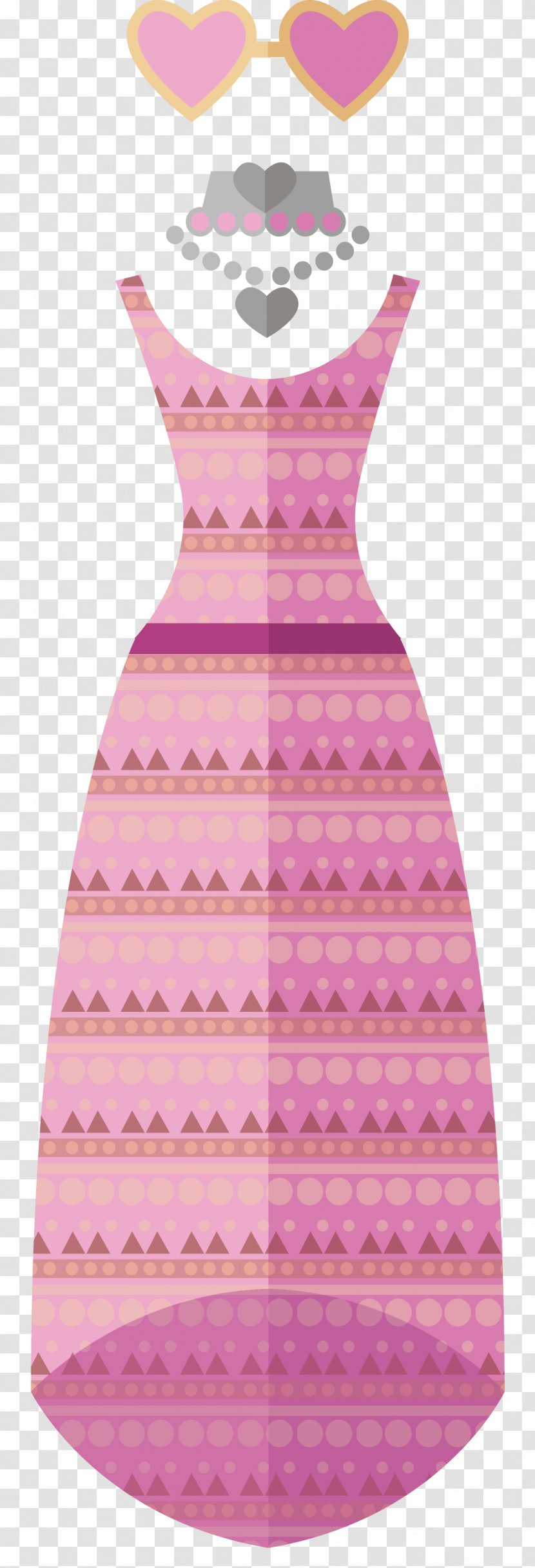 T-shirt Clothing Dress Skirt Woman - Pink - Profiteering Women's Design Transparent PNG