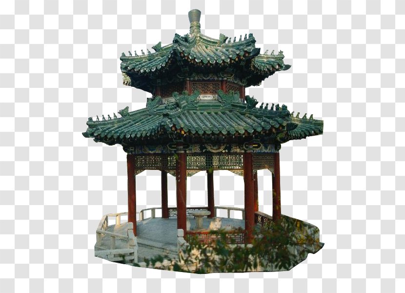 Chinese Architecture Pavilion Art - China - Garden Transparent PNG