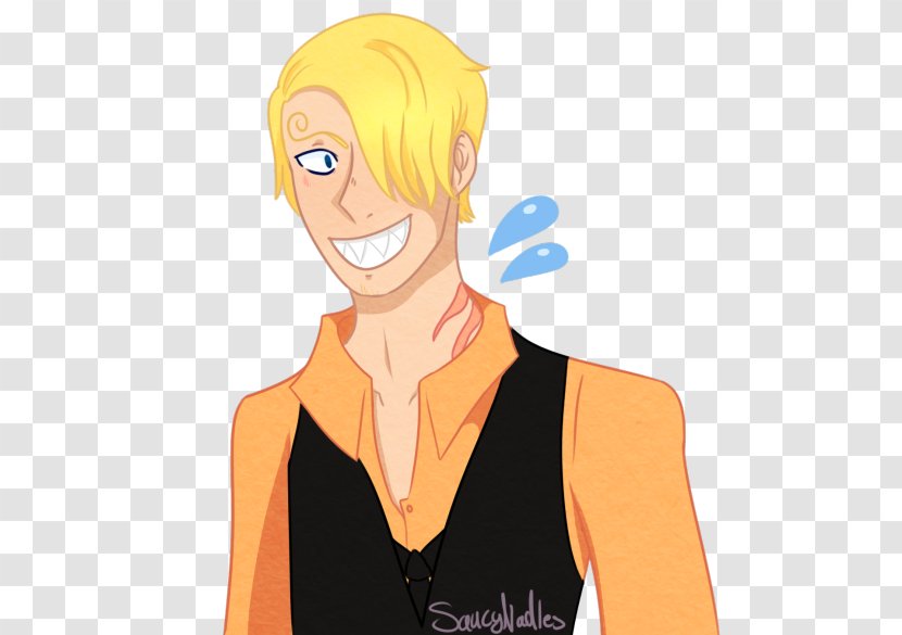 Cheek Mouth Jaw Nose - Frame - Sanji Transparent PNG