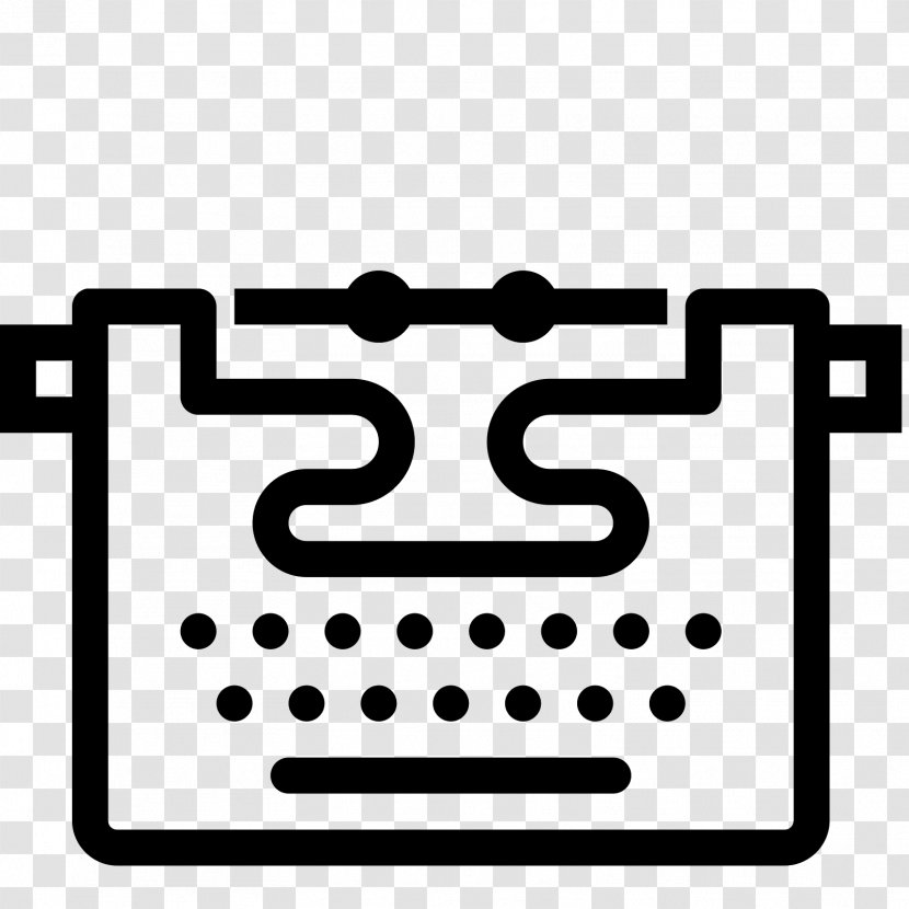 Typewriter Download - Share Icon Transparent PNG