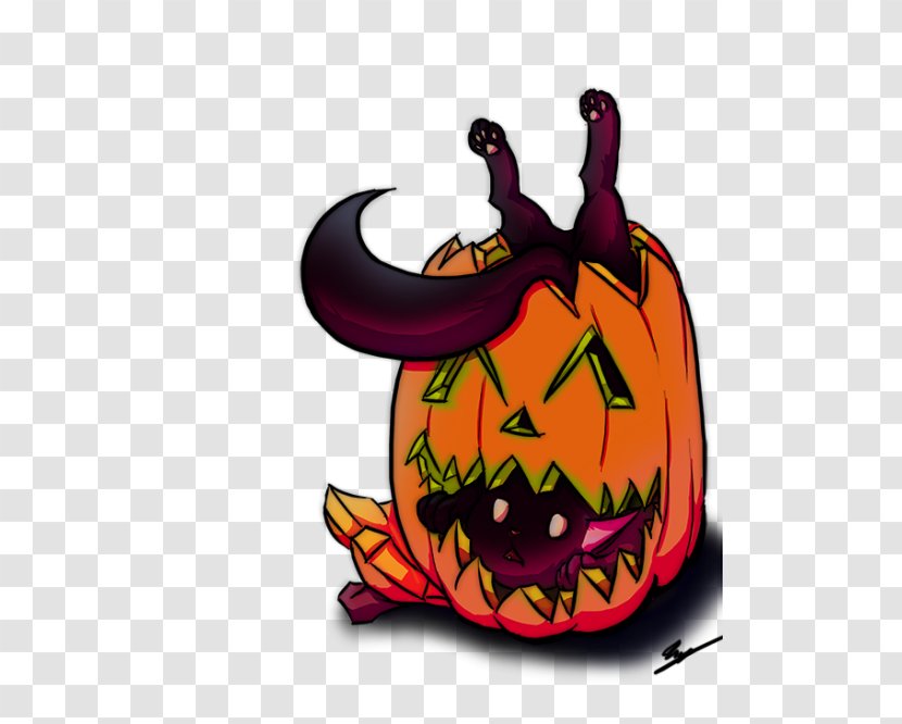 Jack-o'-lantern Calabaza Clip Art Illustration - Pumpkin - Halloween Trick Or Treat Transparent PNG
