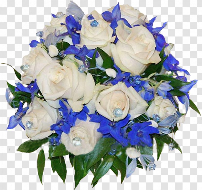 Painter Flower Blue Rose LiveInternet - Silhouette - Bouquet Transparent PNG