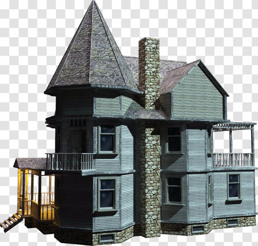 House Building 3D Computer Graphics Clip Art - Medieval Architecture Transparent PNG