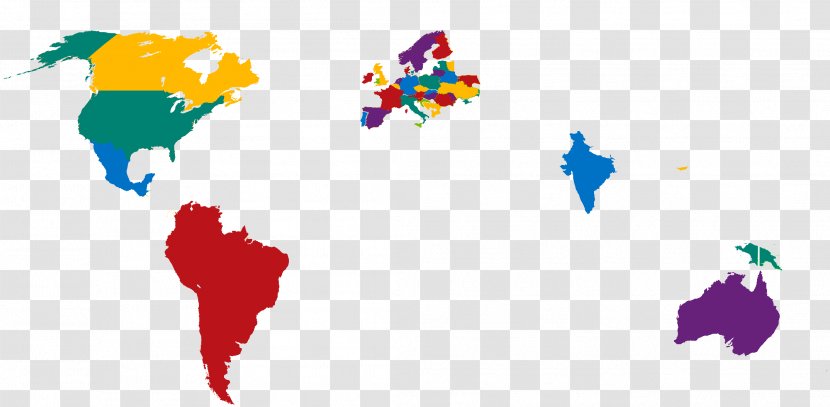 World Map Geography Mapa Polityczna - Sky - EXTRA MILE Transparent PNG