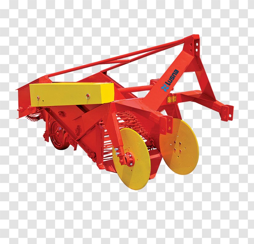 Heavy Machinery Potato Harvester Agriculture - Combine Transparent PNG