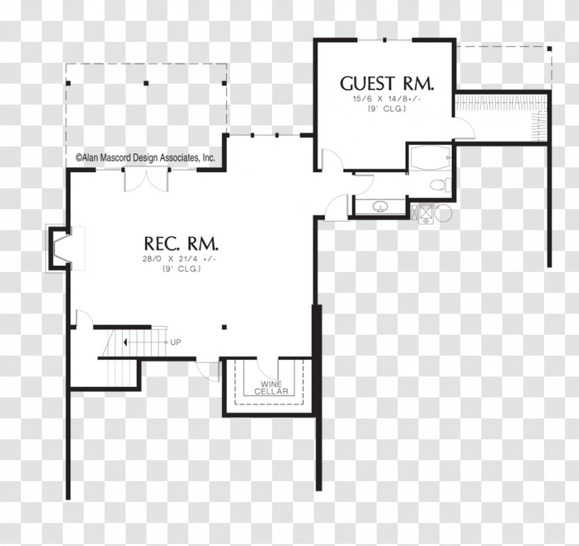 Floor Plan House Bonus Room Transparent PNG