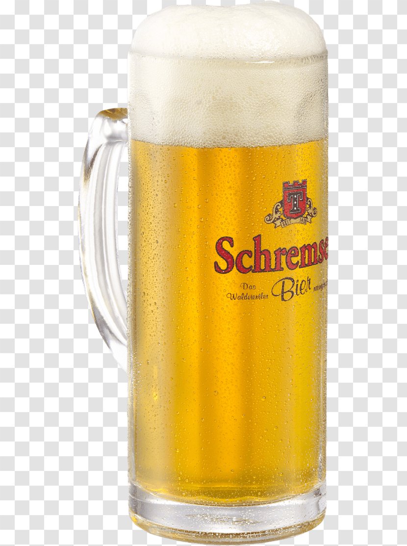 Beer Stein Pint Glass Imperial Schremser Transparent PNG