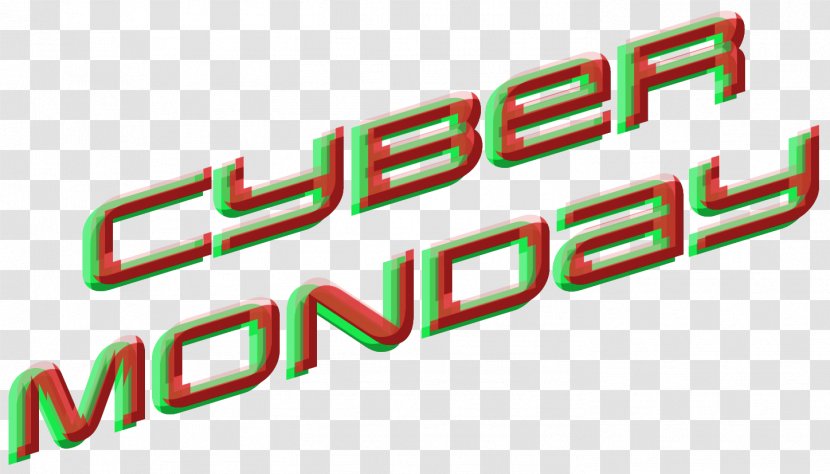 Logo Brand Font - Cyber Monday Transparent PNG
