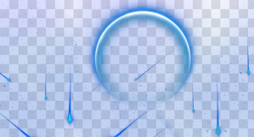 Technology Sky Circle - Aperture Light Effect Transparent PNG