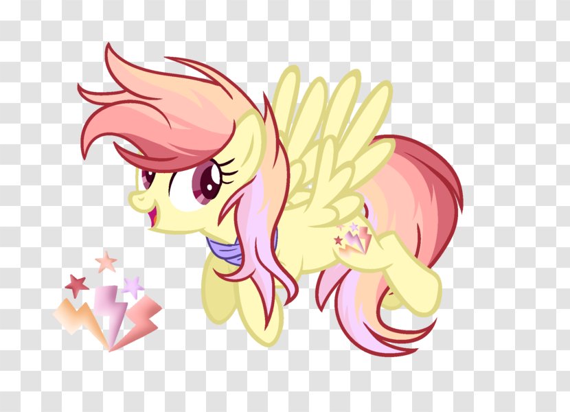 Pony Rainbow Dash Cutie Mark Crusaders Horse Illustration - Tree - Lightning Dust Transparent PNG