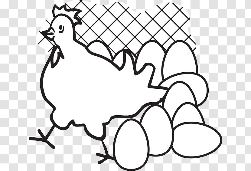 Chicken Fried Egg White Clip Art - Silhouette Transparent PNG