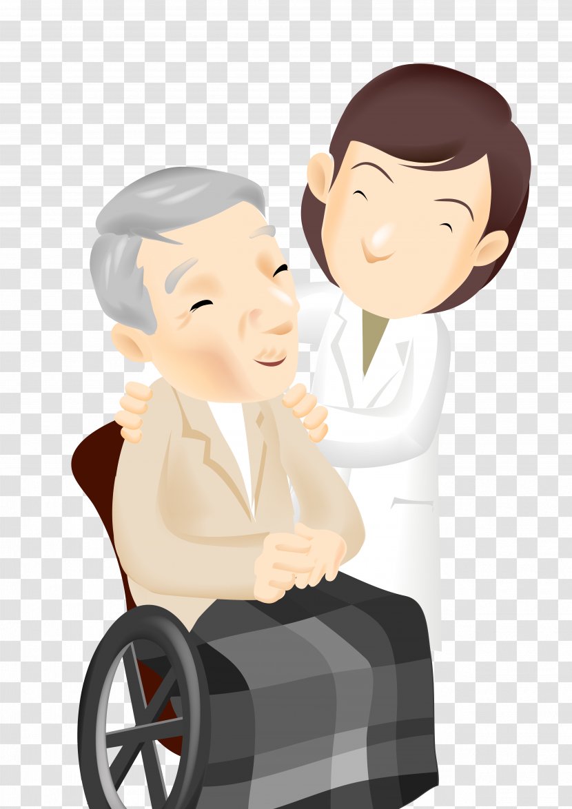 Old People - Flower - Frame Transparent PNG