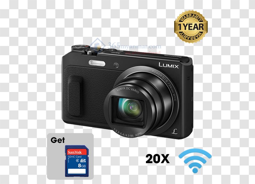 Lumix Panasonic Point-and-shoot Camera Photography - Accessory Transparent PNG