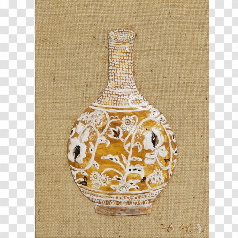 Glass Bottle Vase Ceramic - Artifact - Yellow Bowl Transparent PNG
