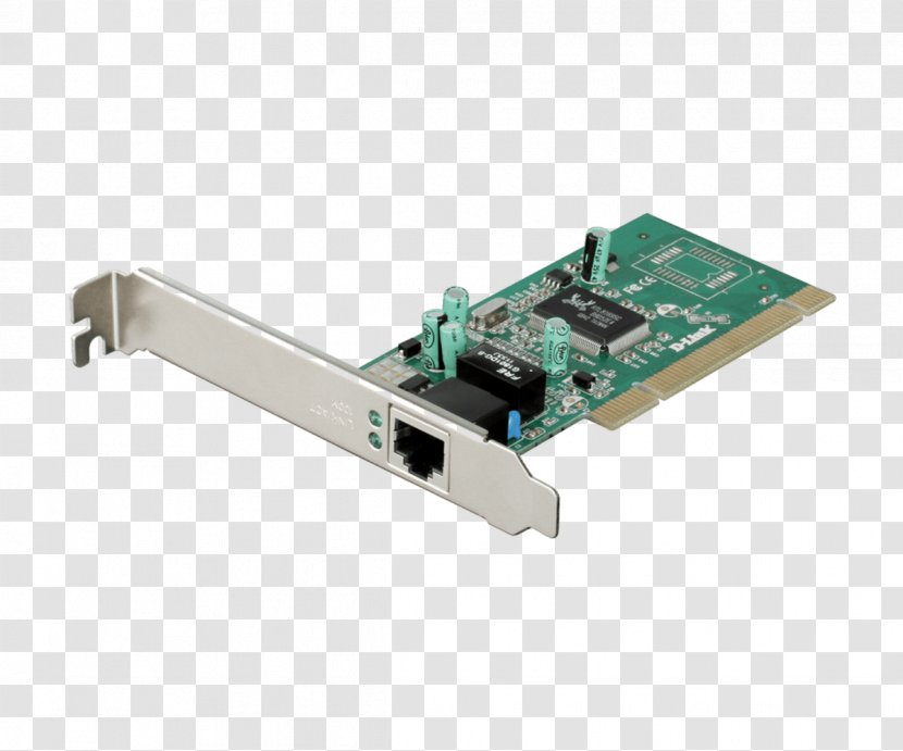 Conventional PCI Network Cards & Adapters Gigabit Ethernet D-Link DGE-528T Adapter - Local Area - PCIOthers Transparent PNG