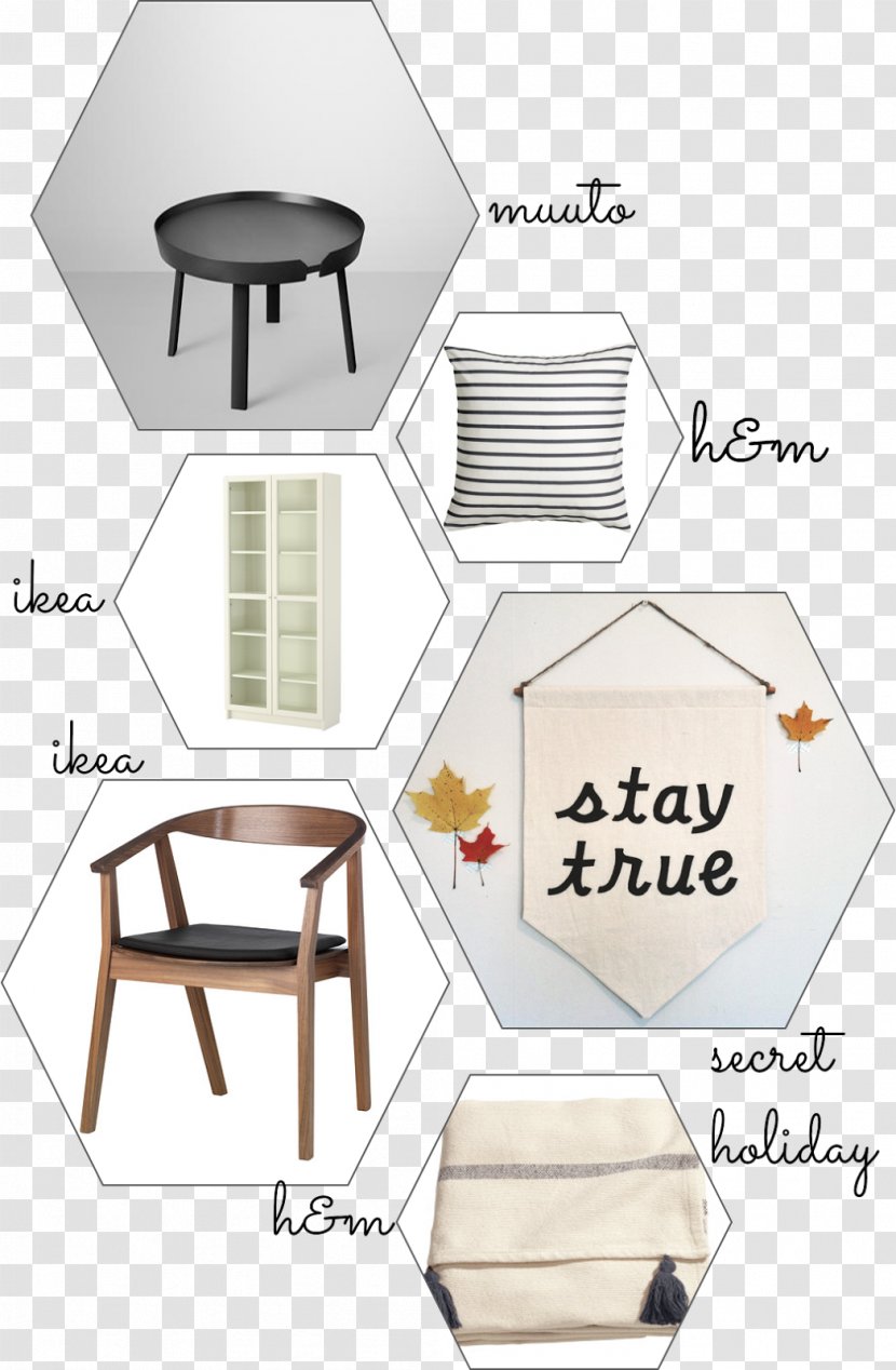 Table Black Ash Muuto - Color Transparent PNG