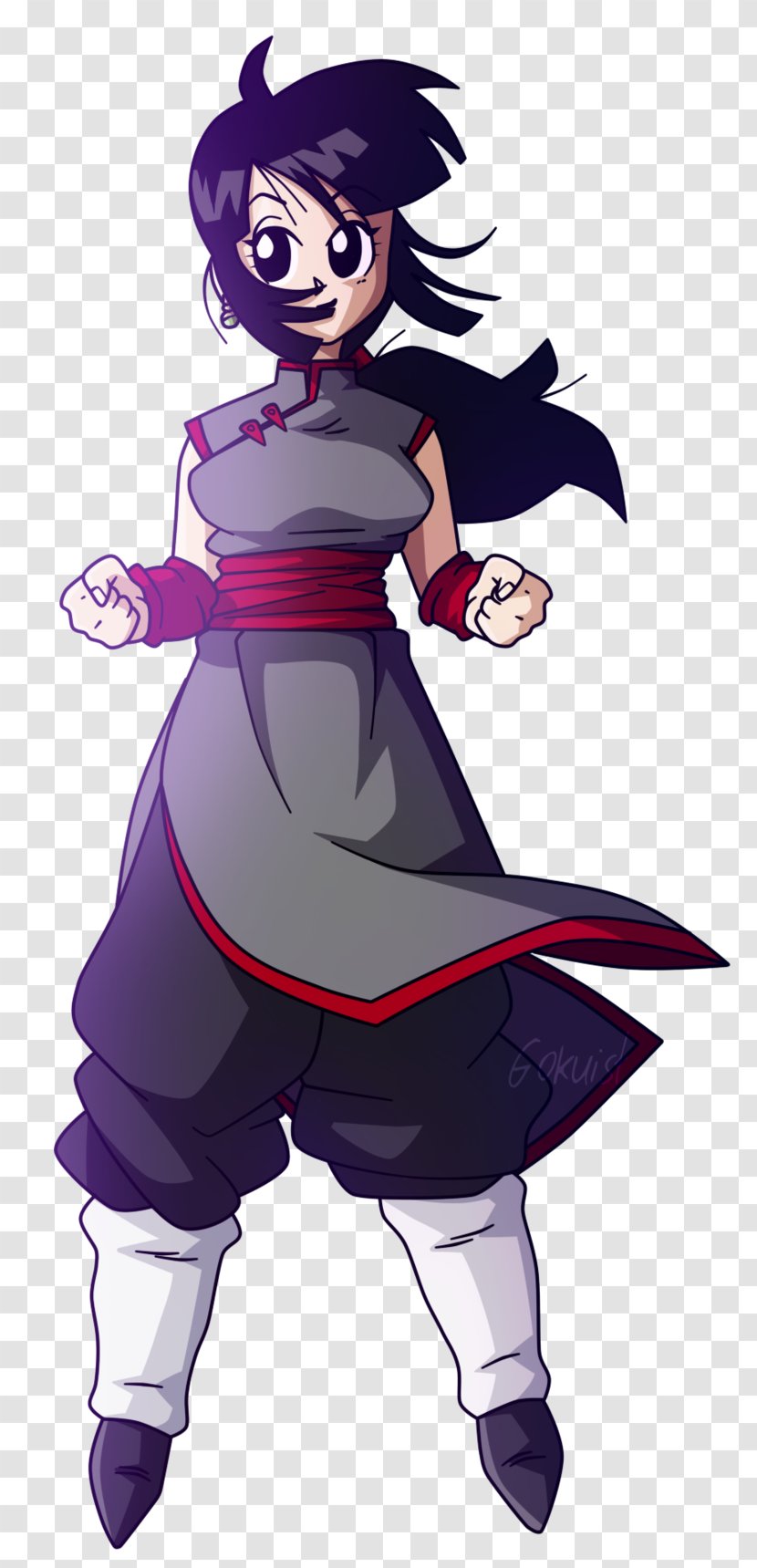 Chi-Chi Goku Black Gohan Goten - Cartoon Transparent PNG