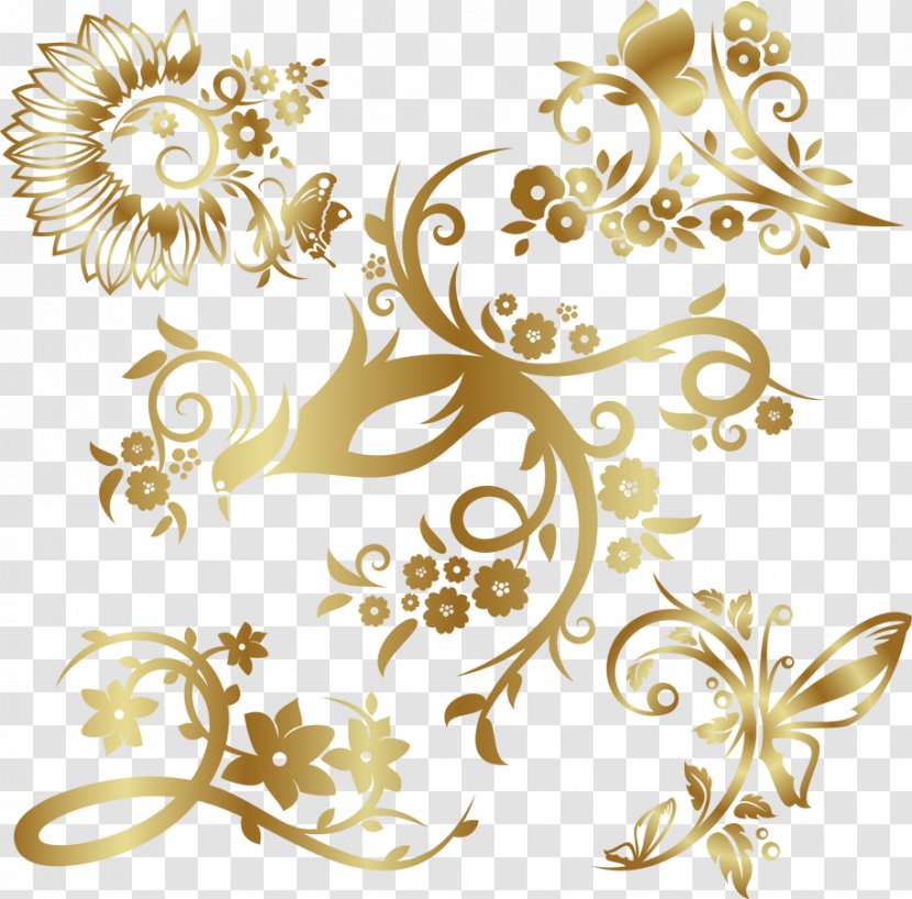 Ornament Art - Floral Design - Leaf Frame Transparent PNG