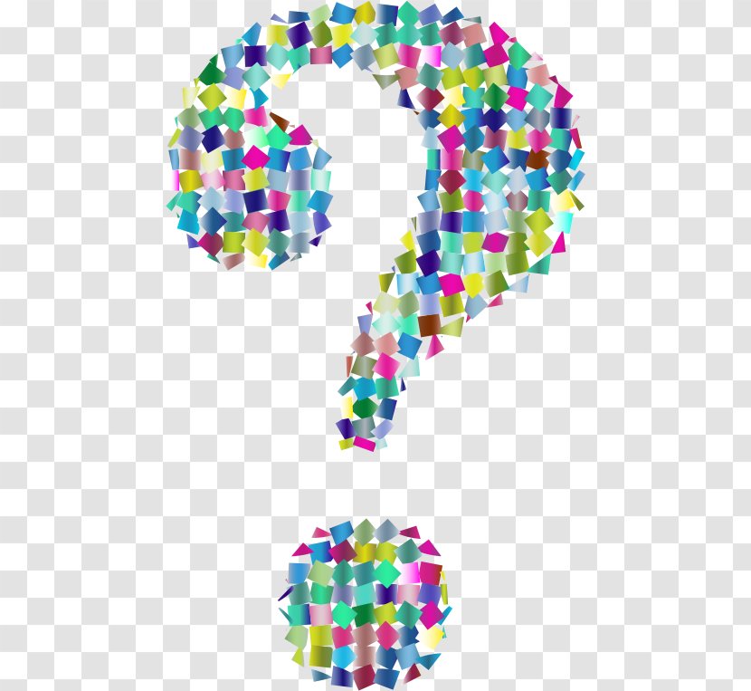 Question Mark Clip Art - Party Supply Transparent PNG