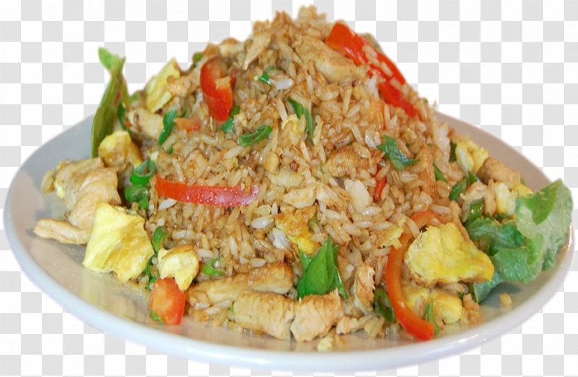 Thai Fried Rice Yangzhou Arroz Con Pollo Pilaf - Vegetarian Food Transparent PNG