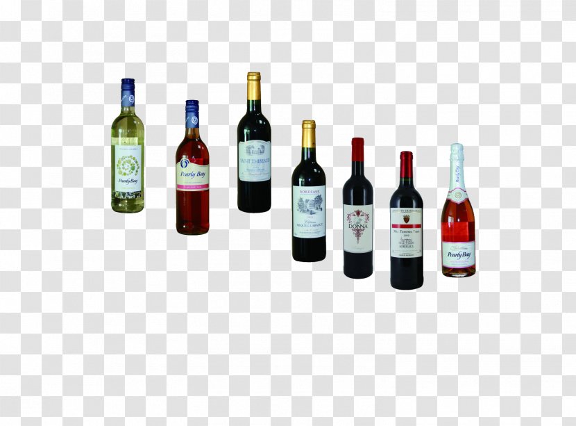 Wine Liqueur Drink - Glass Bottle Transparent PNG