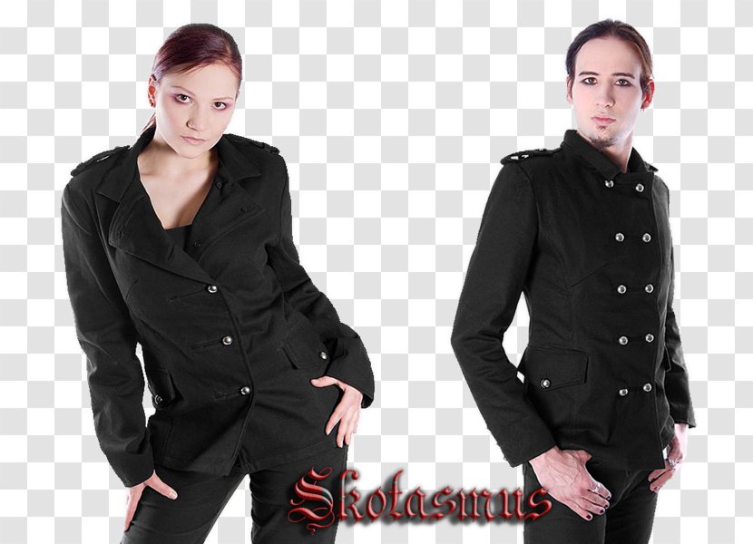 New Rock Blazer Gothic Fashion Overcoat - Cartoon - Style Transparent PNG
