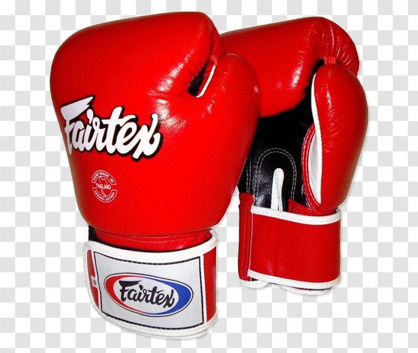 Boxing Glove Fairtex Red Transparent PNG