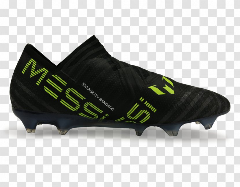 Cleat Adidas Nemeziz Messi 17+ 360 Agility FG Shoe Footwear - Athletic - Yellow Ball Goalkeeper Transparent PNG