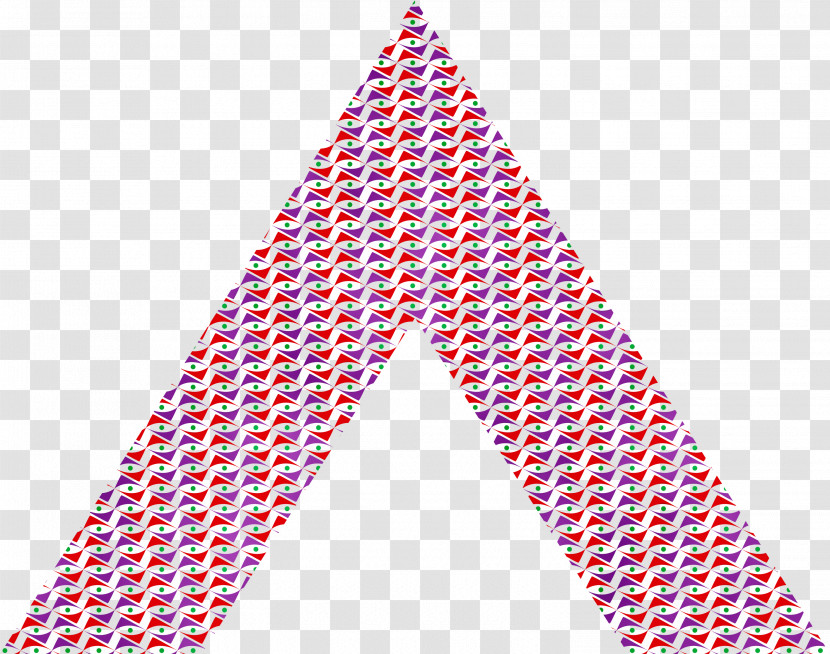 Pink Line Magenta Triangle Pattern Transparent PNG