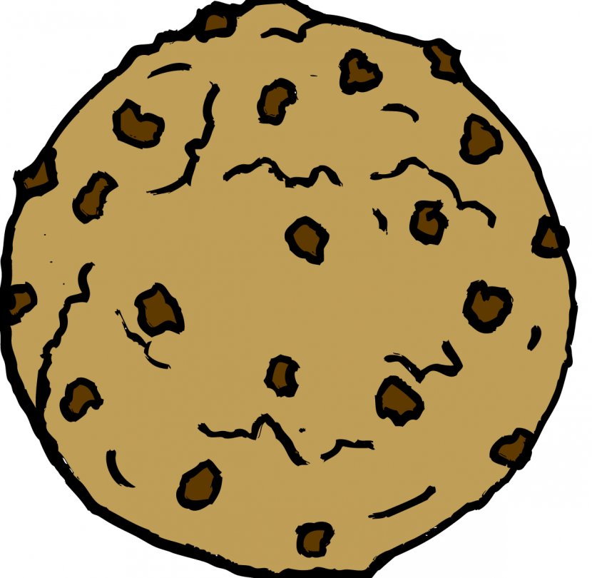Chocolate Chip Cookie Brownie Clip Art - Cliparts Transparent PNG