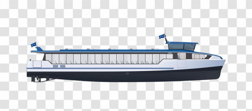 Ferry Yacht Damen Group Ship Passenger - Naval Architecture Transparent PNG