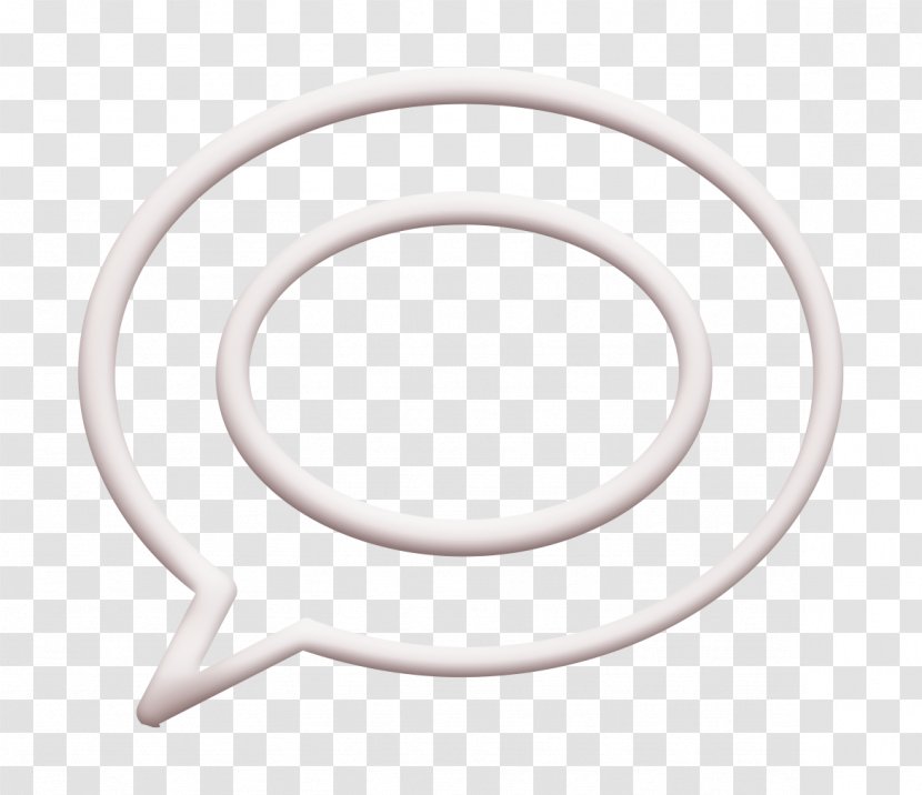 Media Icon Messenger Network - Logo - Blackandwhite Transparent PNG