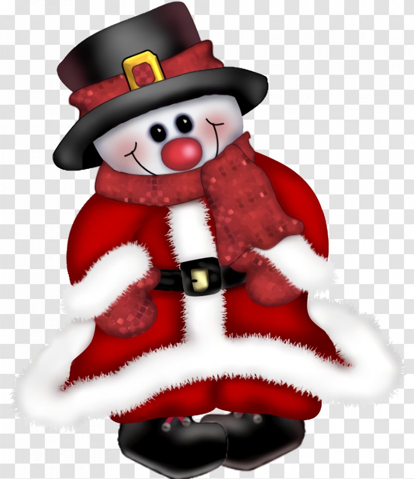 Christmas Snowman Winter - Holiday Ornament Decoration Transparent PNG