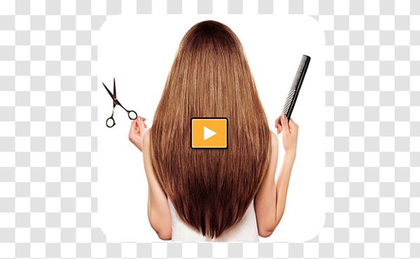 Corte De Cabello Long Hair Hairstyle Cosmetologist - Coleta Transparent PNG