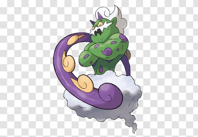 Pokémon Sun And Moon X Y Ultra Tornadus Thundurus - Dragon - Pokemon Transparent PNG