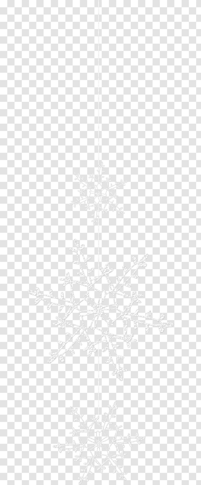 White Black Angle Pattern - Monochrome Photography - Snowflake Transparent PNG