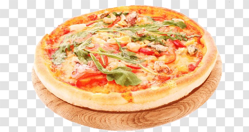 Pizza Italian Cuisine European Restaurant Bread - Quiche Transparent PNG