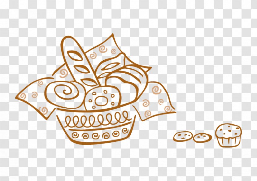 Bakery The Basket Of Bread - Food Transparent PNG