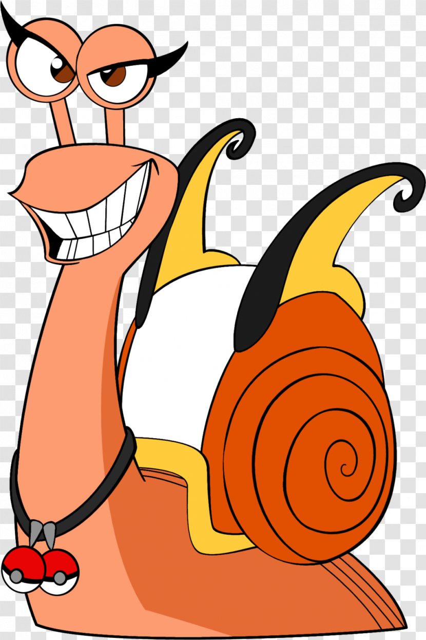 Cartoon Drawing - Snail - Turbo Transparent PNG