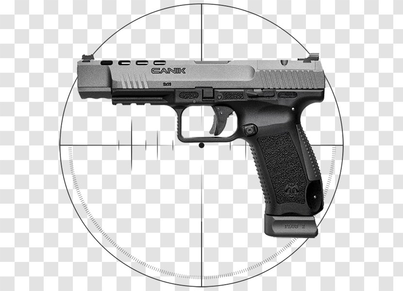 Canik Handgun Pistol Firearm Century International Arms - Gun Barrel Transparent PNG