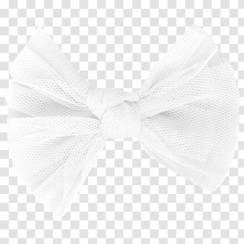 Bow Tie White Black Pattern - Scarf Transparent PNG