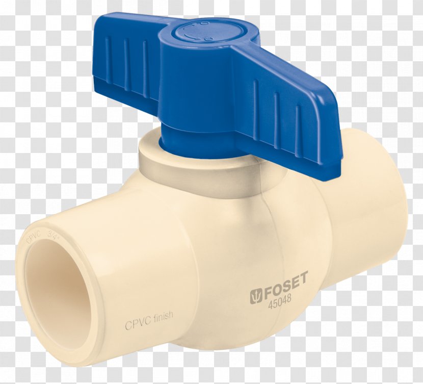 Ball Valve Chlorinated Polyvinyl Chloride Pipe Plastic - Cement Transparent PNG