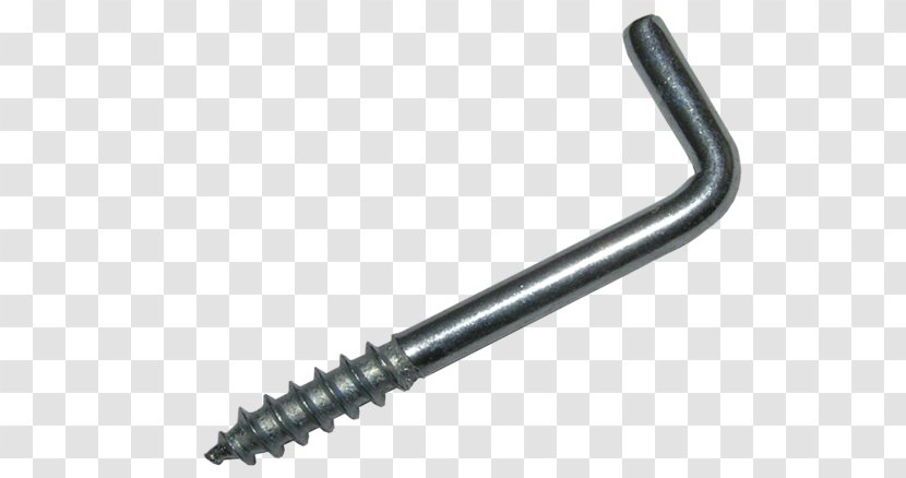 Bent Screw Hooks Galvanised 1-1/8Â X 30Â Pack Of 100 By Dresselhaus Galvanization EisenRon 25 3.3 40/15 Mm Straight/Galvanised DIY Store - Steel - Hook Transparent PNG