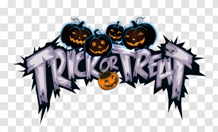 Typeface - Logo - Halloween Trick Or Treat Not Transparent PNG