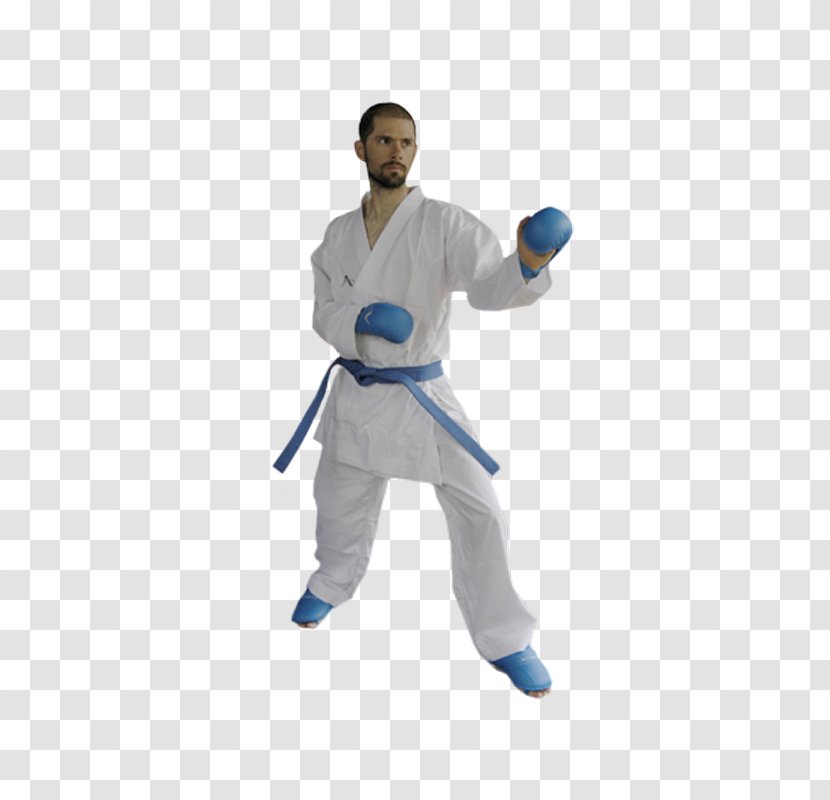 Karate Gi Kumite World Federation Uniform - Kimono Transparent PNG