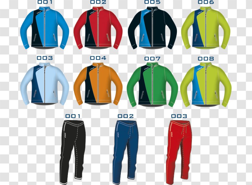 Tracksuit T-shirt Jacket Uniform Wetsuit - Jersey Transparent PNG