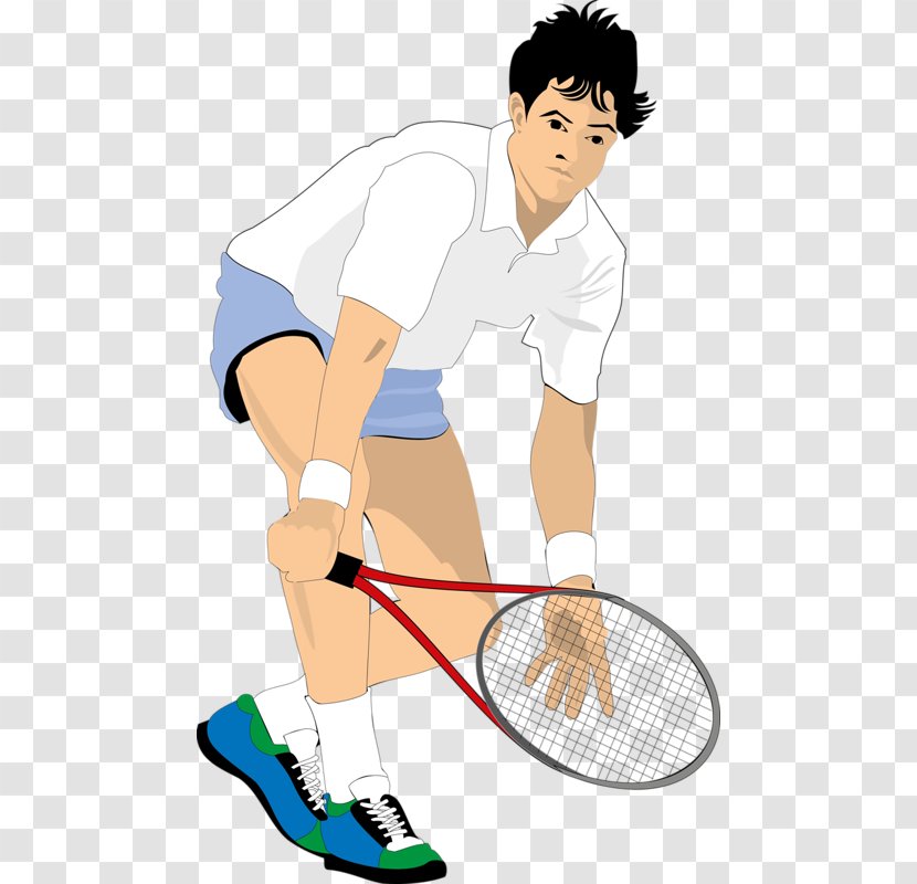 Tennis Player Racket Athlete - Flower Transparent PNG
